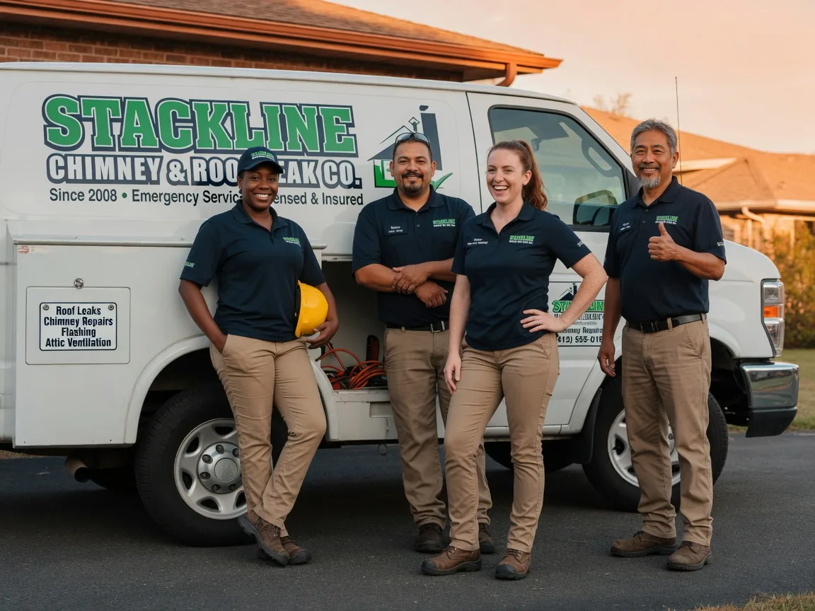 Chimney flashing repair company in Bangor, CA